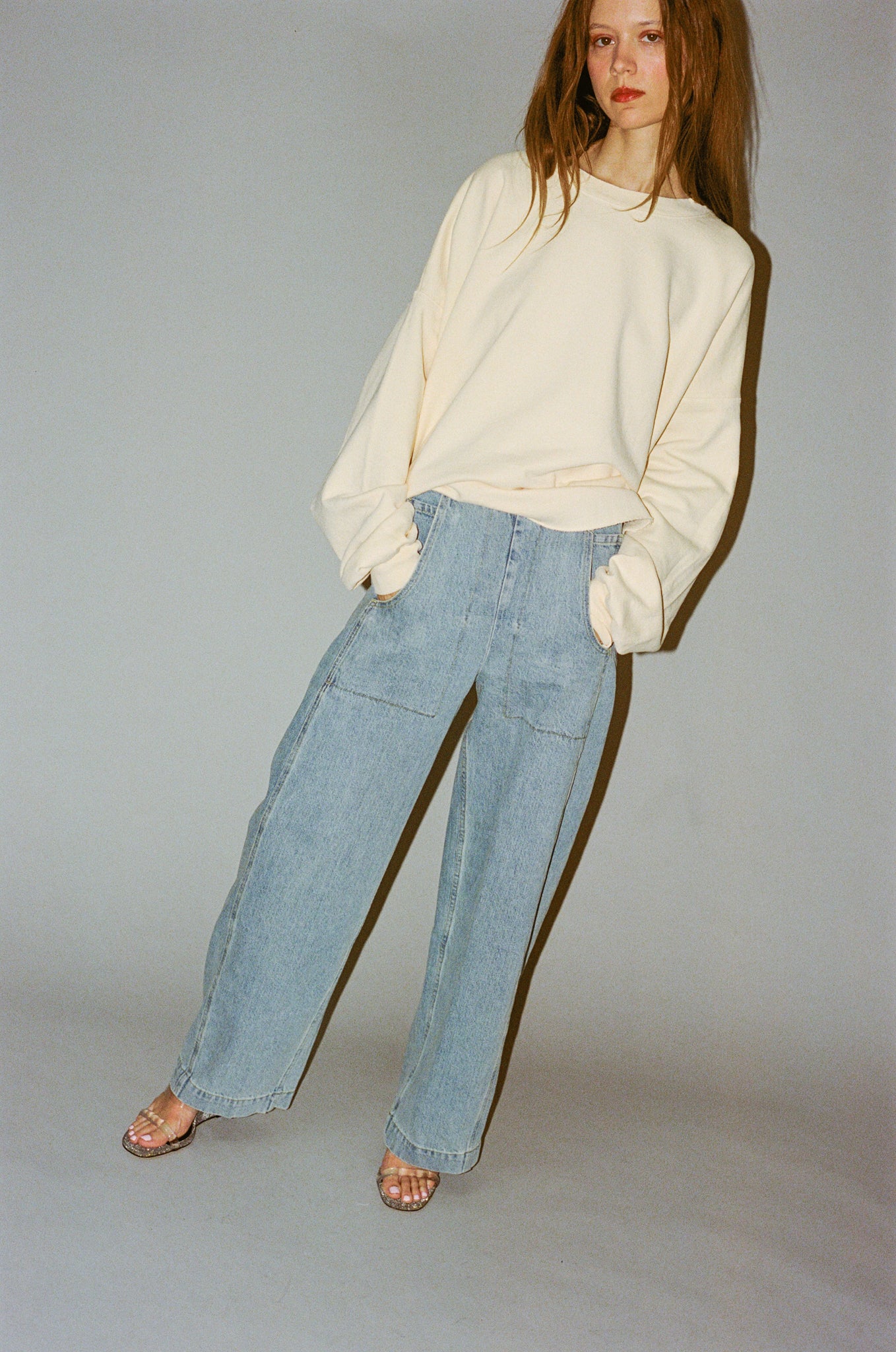 Rachel Comey Fonder Sweatshirt in Butter