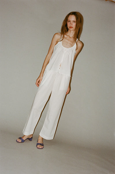 Deiji Studios Ease Trouser in White