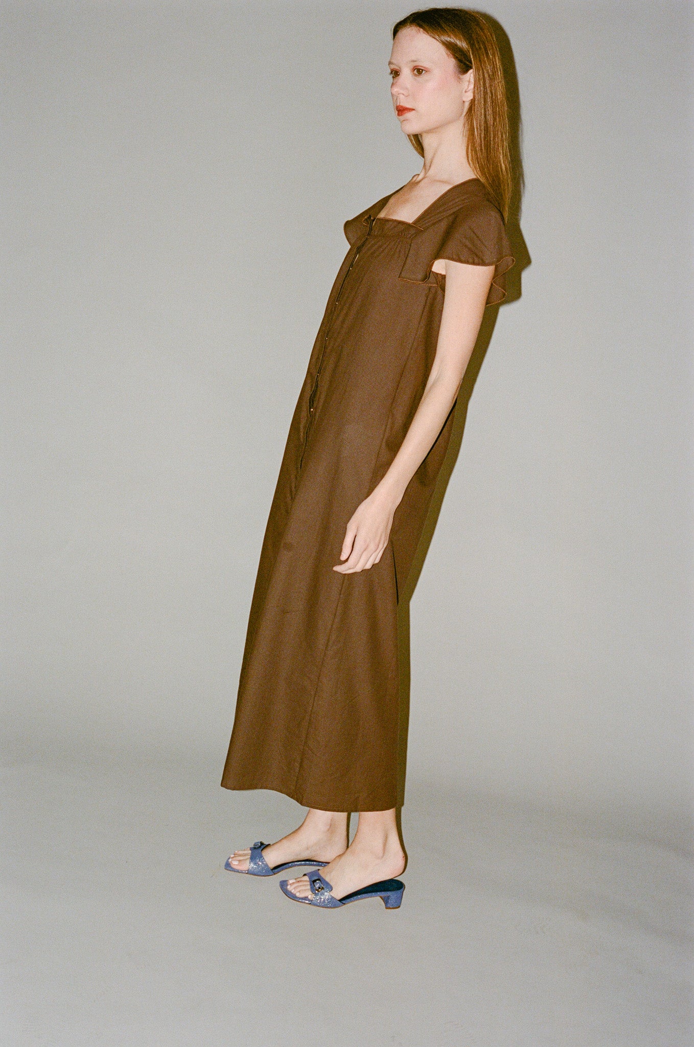 Teira 1996 Poppy Dress in Dark Brown