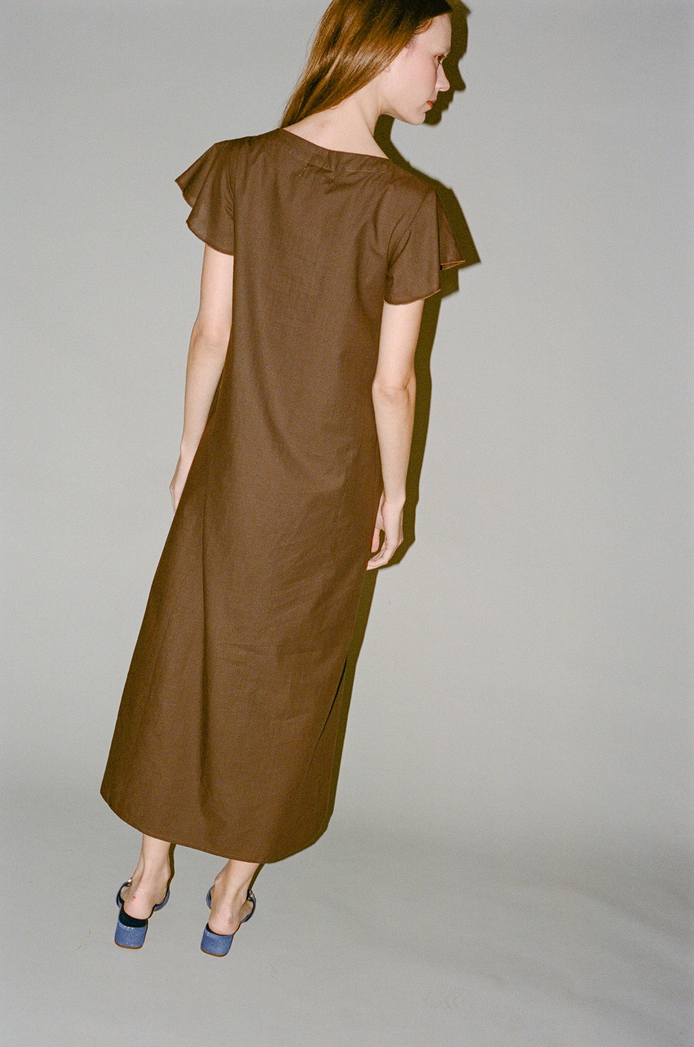 Teira 1996 Poppy Dress in Dark Brown