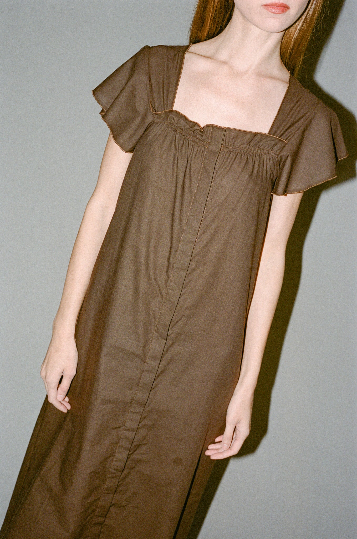 Teira 1996 Poppy Dress in Dark Brown