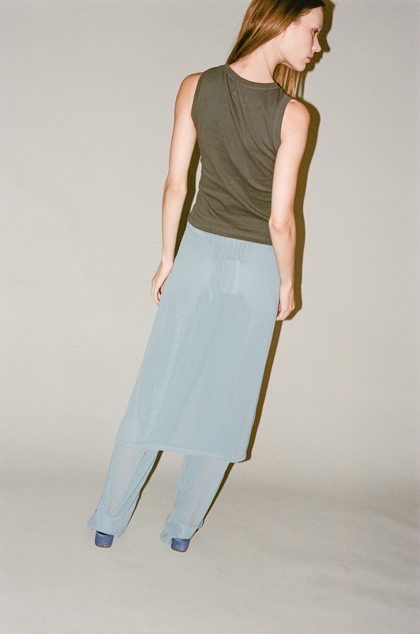 Teira 1996 Amalie Pant in Dove Blue