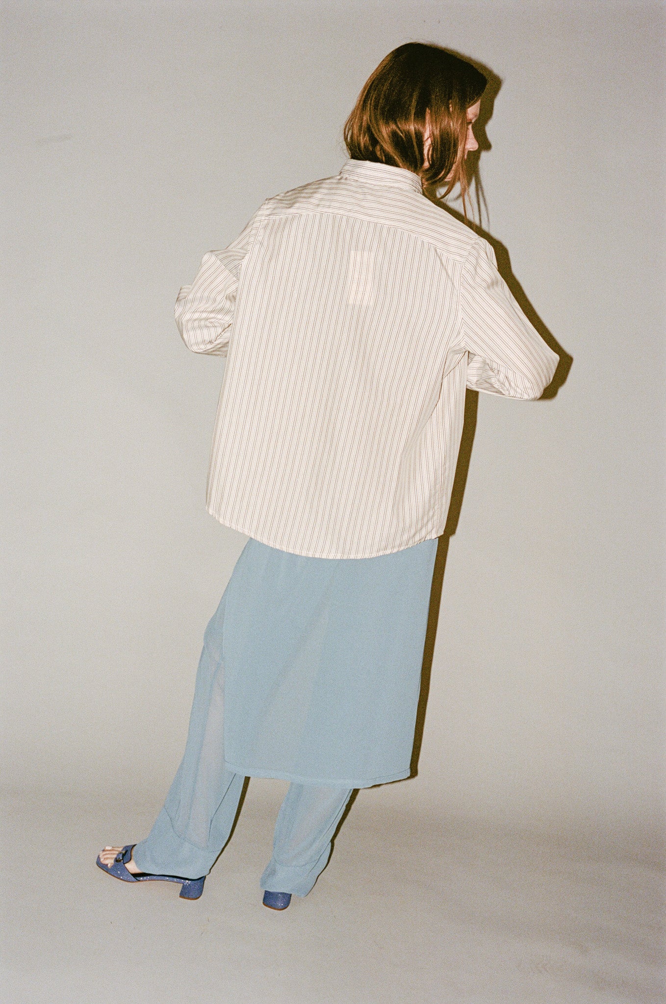 Teira 1996 Frederikke Shirt in Toffee Stripe