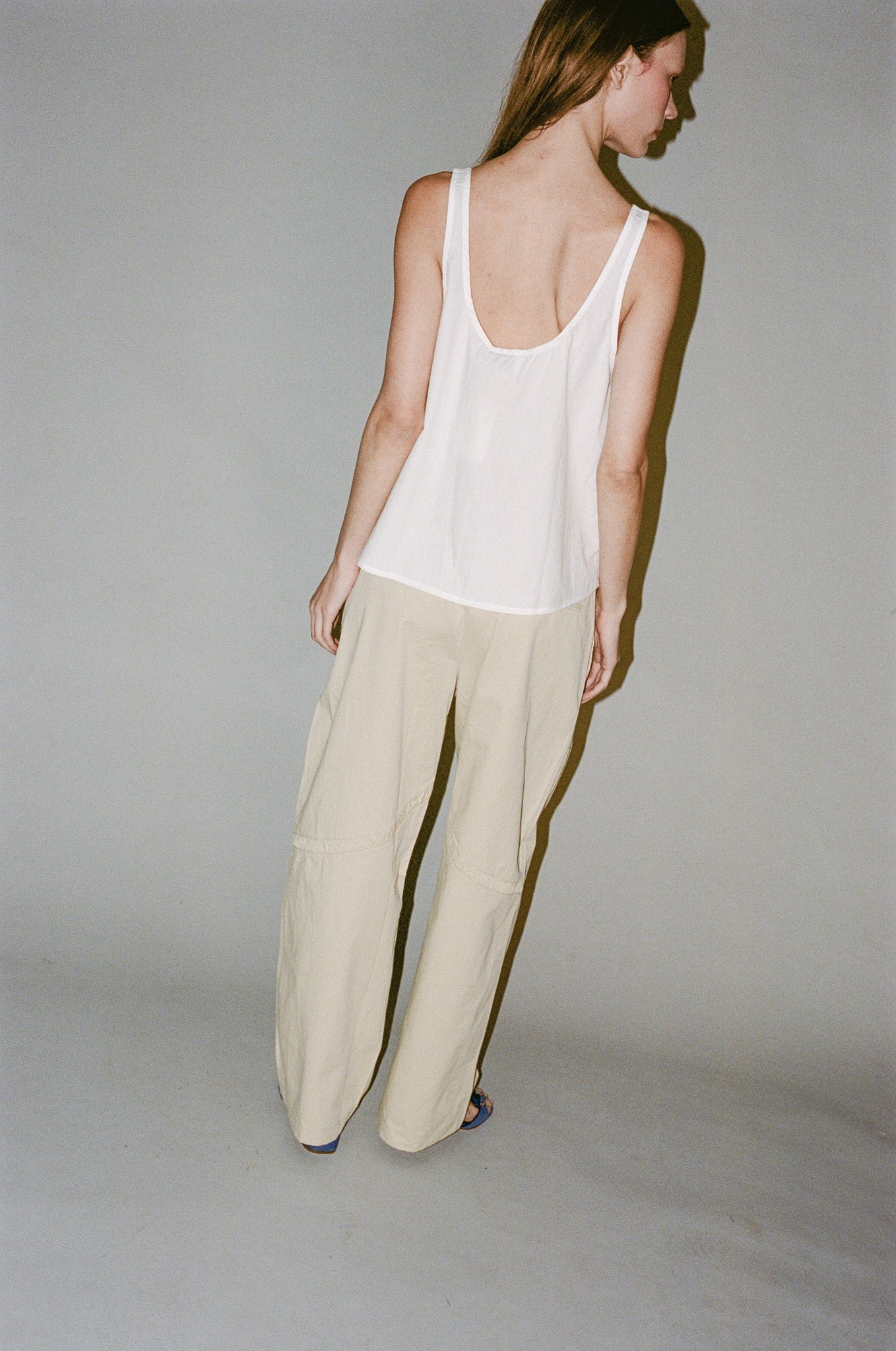 Deiji Studios Channel Pant in Stone