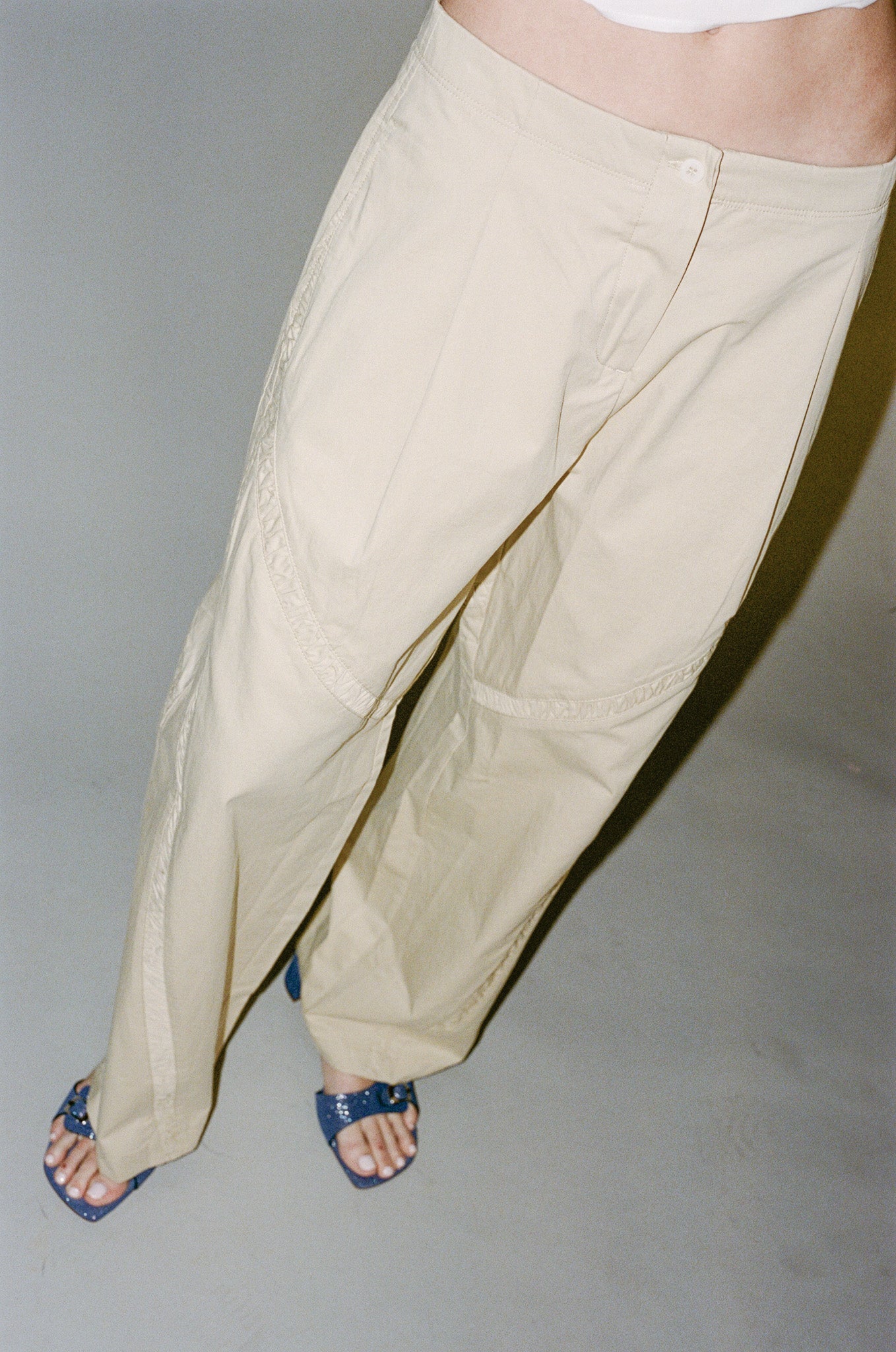 Deiji Studios Channel Pant in Stone