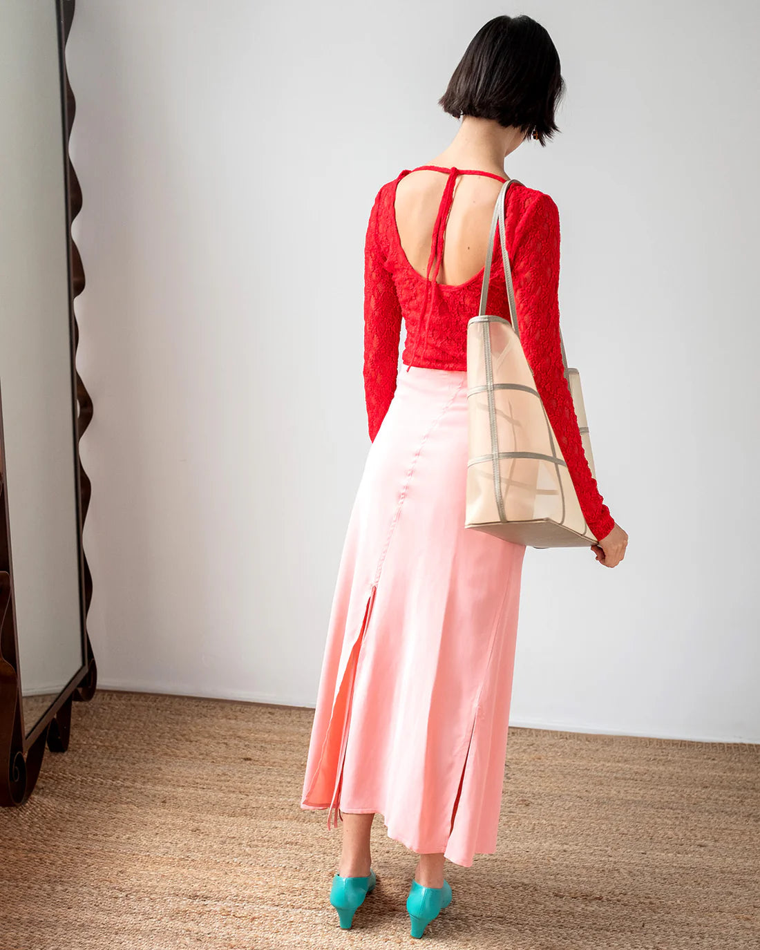 Rejina Pyo Joey Skirt in Pink